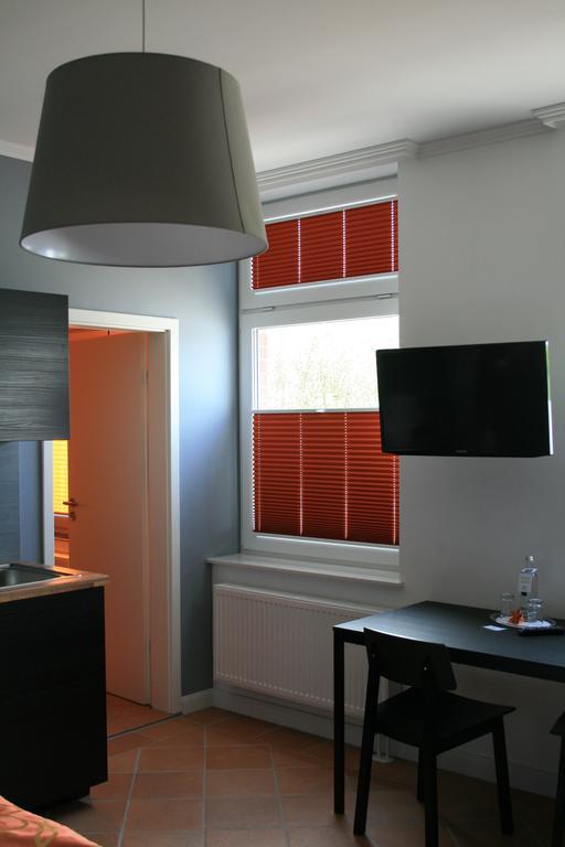 Apartmenthaus Unterwegs Rostock Zimmer foto